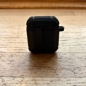 Black Protective AirPods Case - 2nd Generation